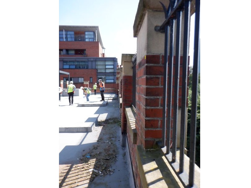 3 of 7 - Leaning Parapet